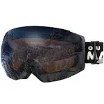 OutdoorMaster Ski Goggles Pro - Frameless, Interchangeable Lens 100% Uv400 ...