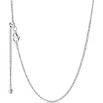 Pandora Moments Women's Sterling Silver Curb Chain Necklace, 60cm