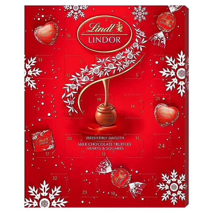 Lindt Lindor Milk Chocolate Advent Calendar