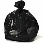 55 Gallon Trash Bags, 35 x 55” Large Industrial Black Trash Bags (50 COUNT) -...