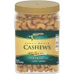 Planters Fancy Whole Cashews with Sea Salt