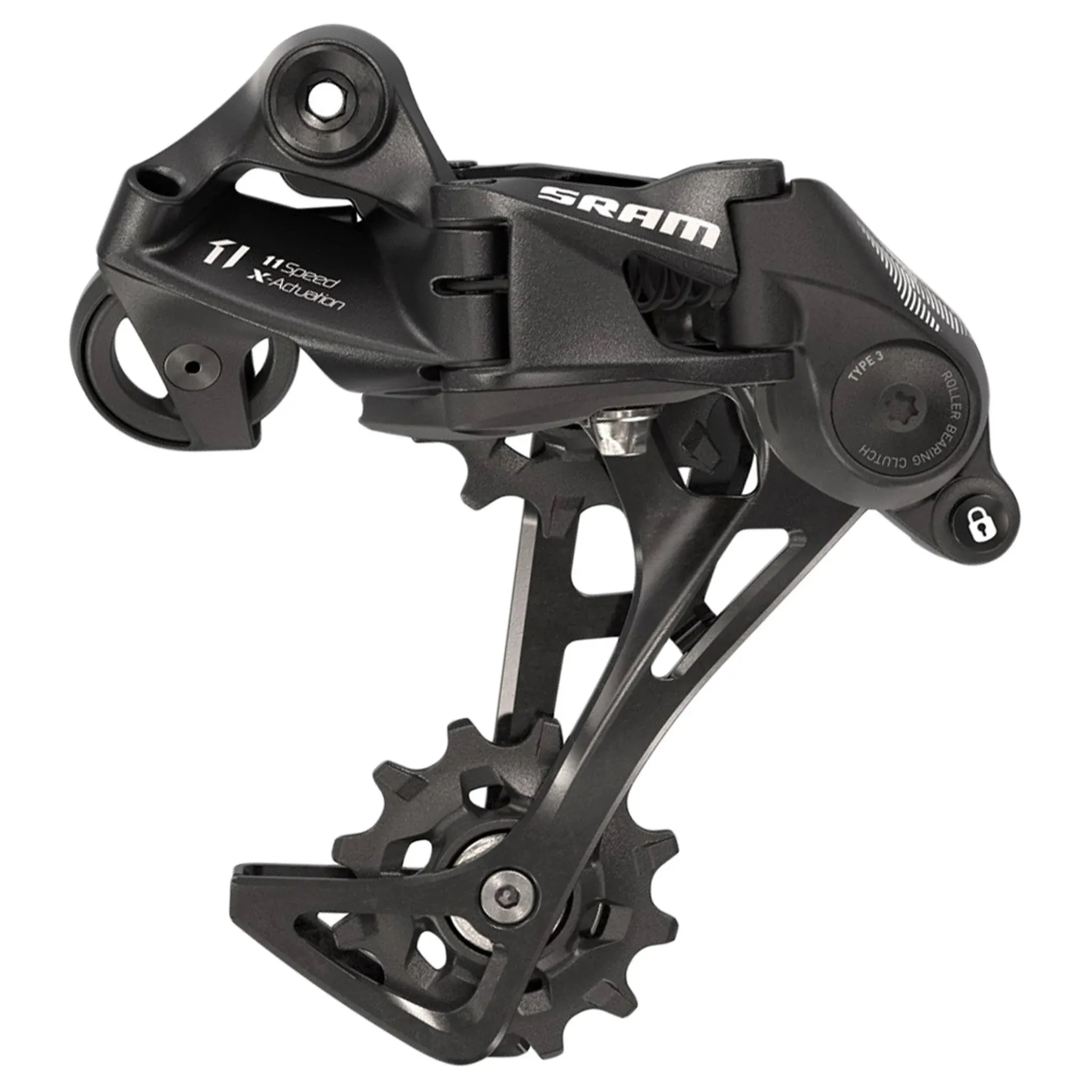 SRAM NX Rear Derailleur Black Long Cage