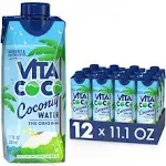 Vita Coco Coconut Water, Original, 11.1 Fl Oz, 18 Count