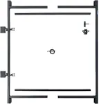 Adjust-A-Gate Original Series 60 in. 96 in. Wide Gate Opening, Steel Gate Frame Kit