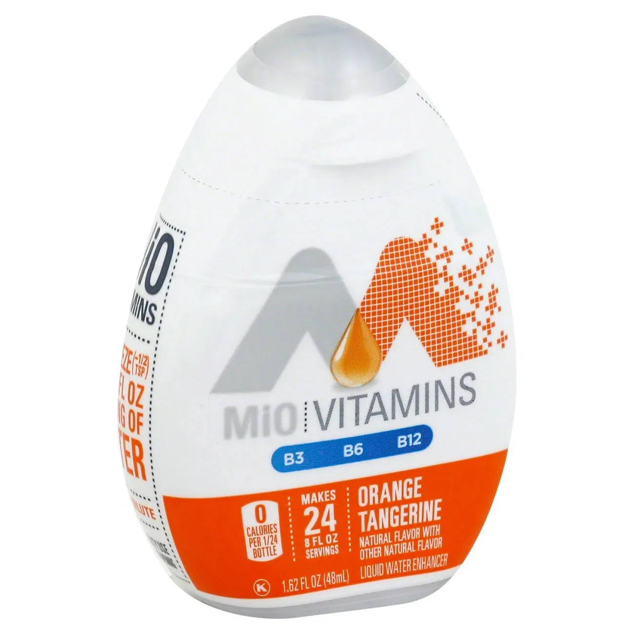 MiO Vitamins Orange Tangerine Liquid Water Enhancer Drink Mix, 1.62 fl oz Bottle