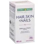 Nature's Bounty Hair, Skin and Nails 60 Caplets