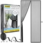 AUGO Magnetic Screen Door 38&#034;x83&#034; - Self Sealing Hands-Free Mesh Partition