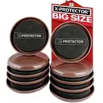 Furniture Sliders for Carpet X-Protector Best 8-Pack 4 3/4 inch