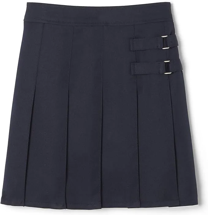 French Toast Adjustable Waist 2-Tab Scooter Skirt Uniform 8 / Navy