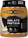 Body Fortress Super Advanced 100% Protein Isolate, Vanilla Creme - 21 oz tub