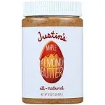 Justins Almond Butter, Maple - 16 oz