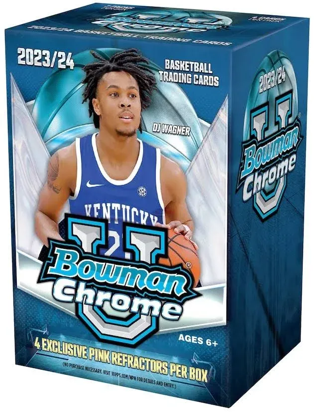 Bowman University Chrome Basketball Blaster Box Case