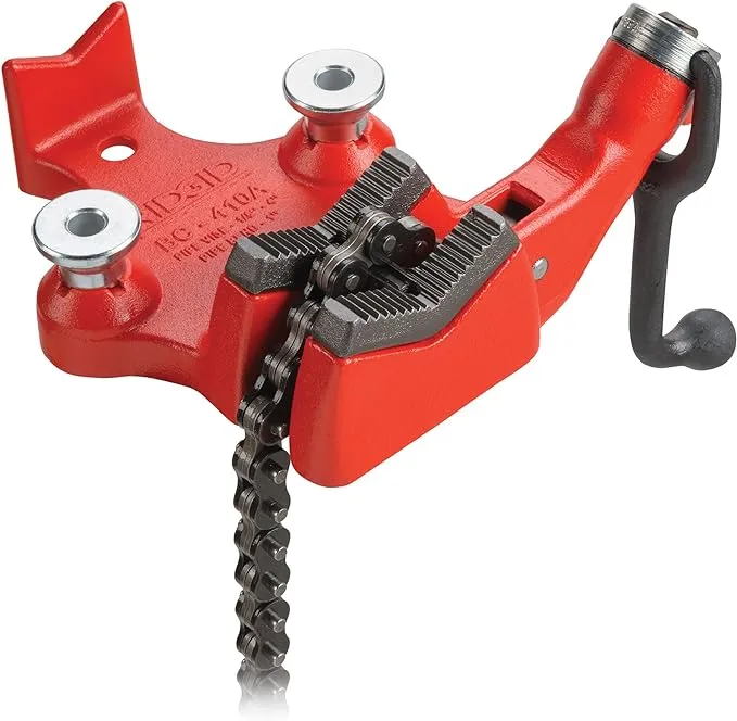 Ridgid 40195 4 in. Top Screw Bench Chain Vise