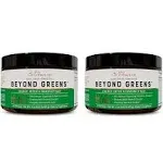 Live Conscious Beyond Greens Concentrated Superfood Powder - Matcha Flavor w/Chlorella, Echinacea, Probiotics for Immune Support & Energy - 30 Servings (2-Pack)