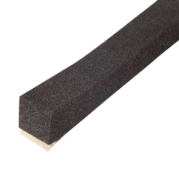 M-D Building Products Platinum Black Foam Waterproof Weatherseal For Multi-Purpose 8 ft. L X 1.5 in.