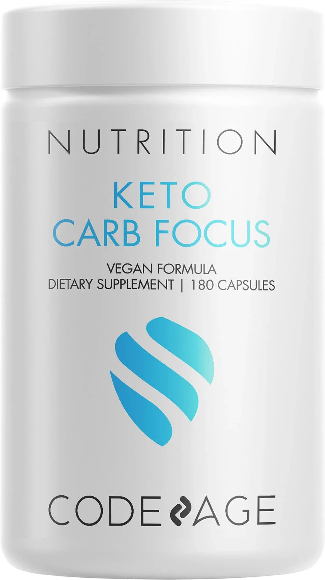 Codeage Keto Carb Focus - 180 Capsules