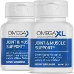 OmegaXL Joint Support Supplement - Natural Muscle Support, Green Lipped Mussel O