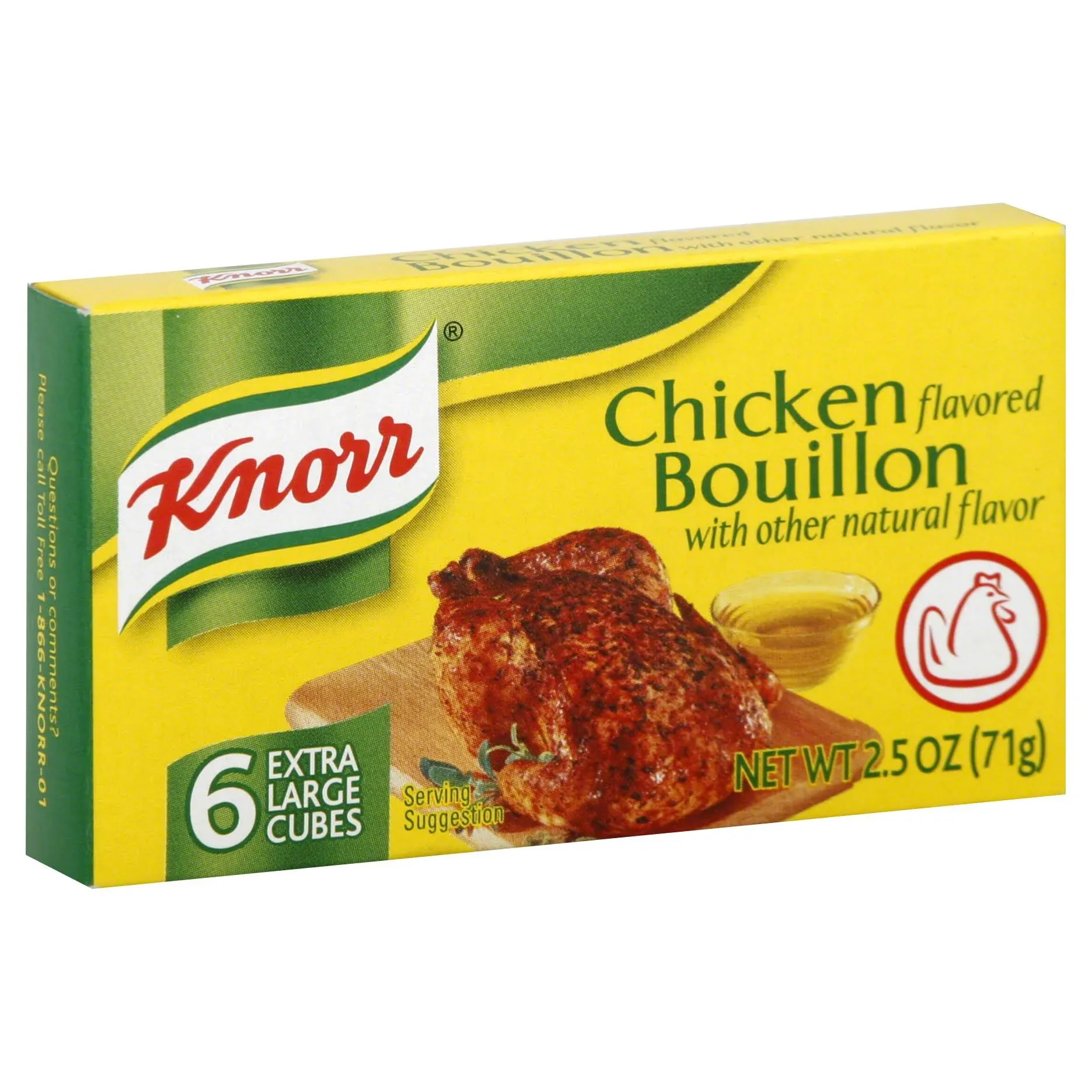 Knorr Chicken Flavor Bouillon Cubes - 8 count, 3.1 oz total 