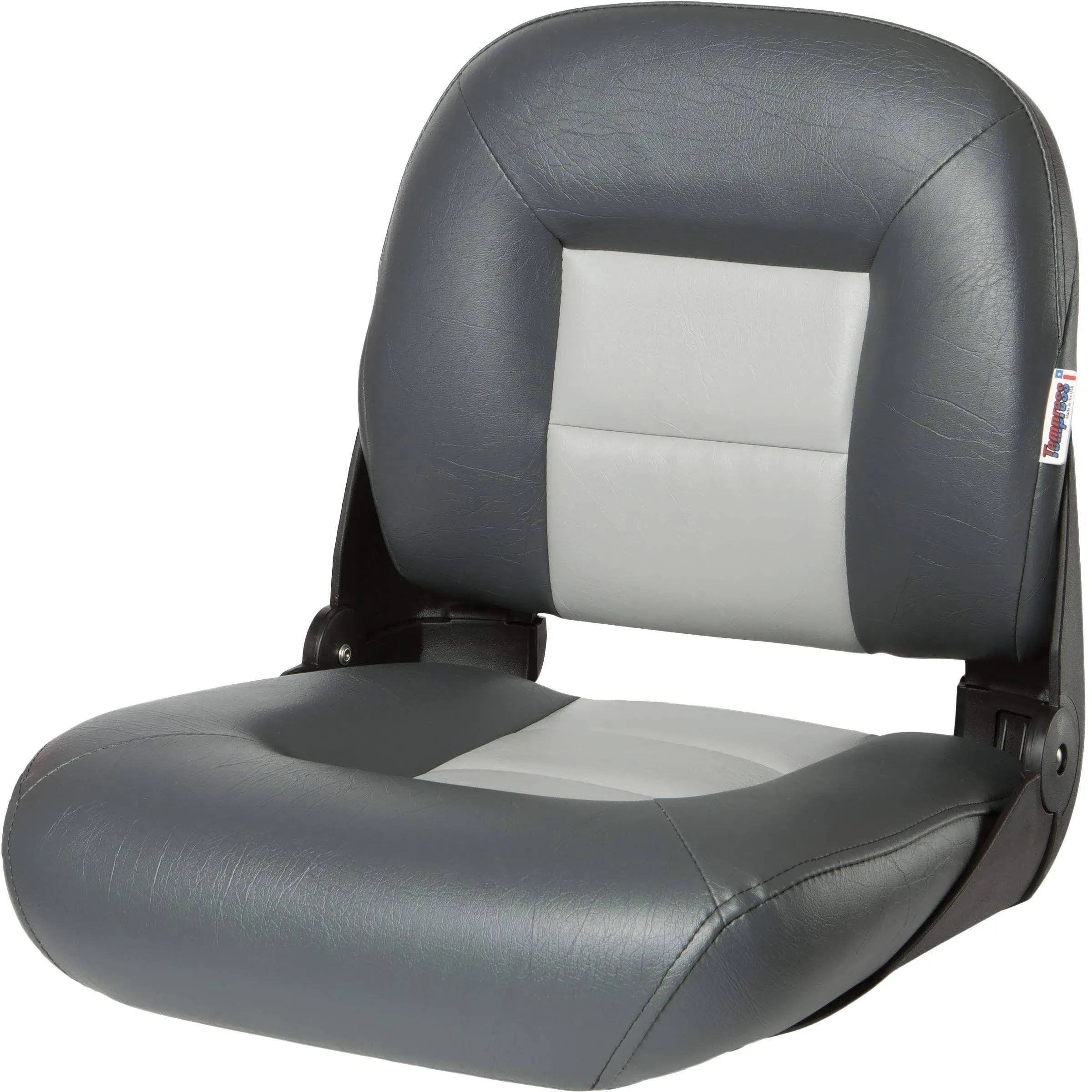 Tempress 54675 Navistyle Low Back Boat Seat Charcoal/Gray