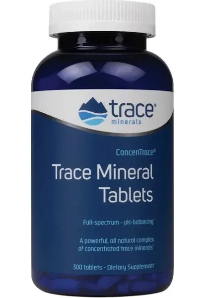 Trace Minerals Research Trace Mineral Tablets - 300 count