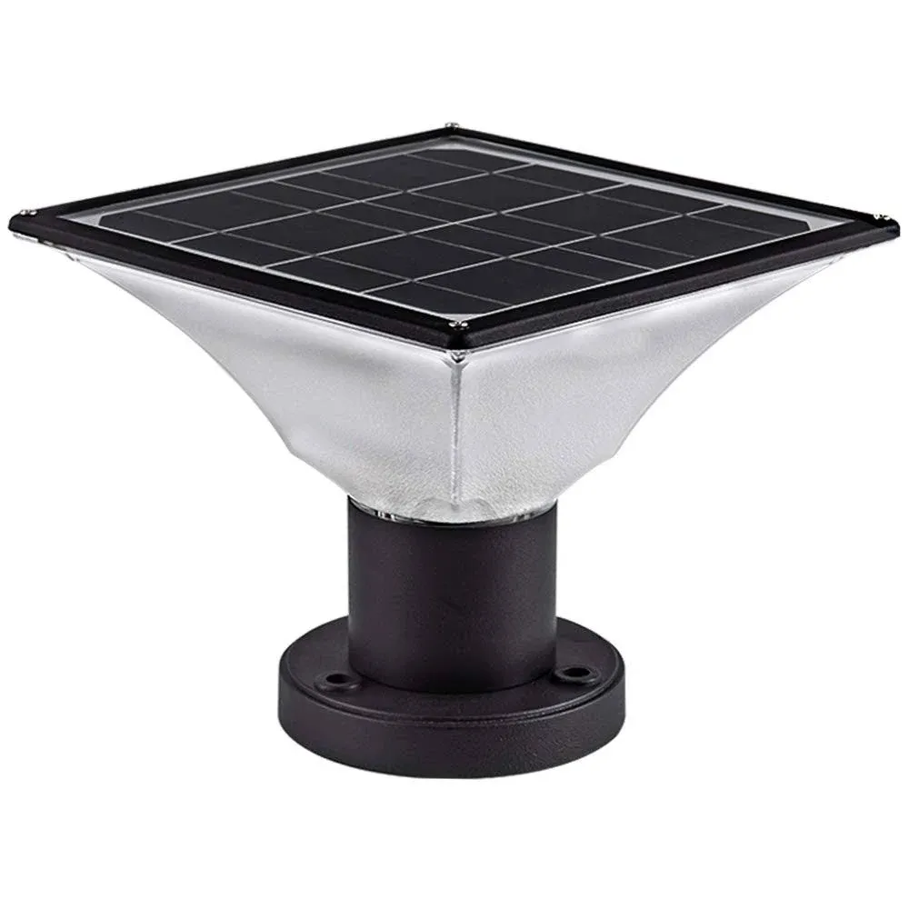 FOOYANCHO Solar LED Post Cap Lights Outdoor Solar Powered Deck Post Lights