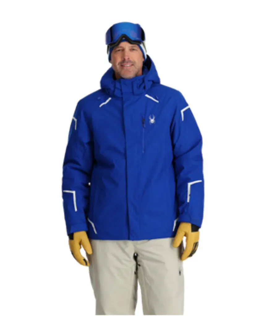 Spyder Men's Copper Jacket - Electric Blue