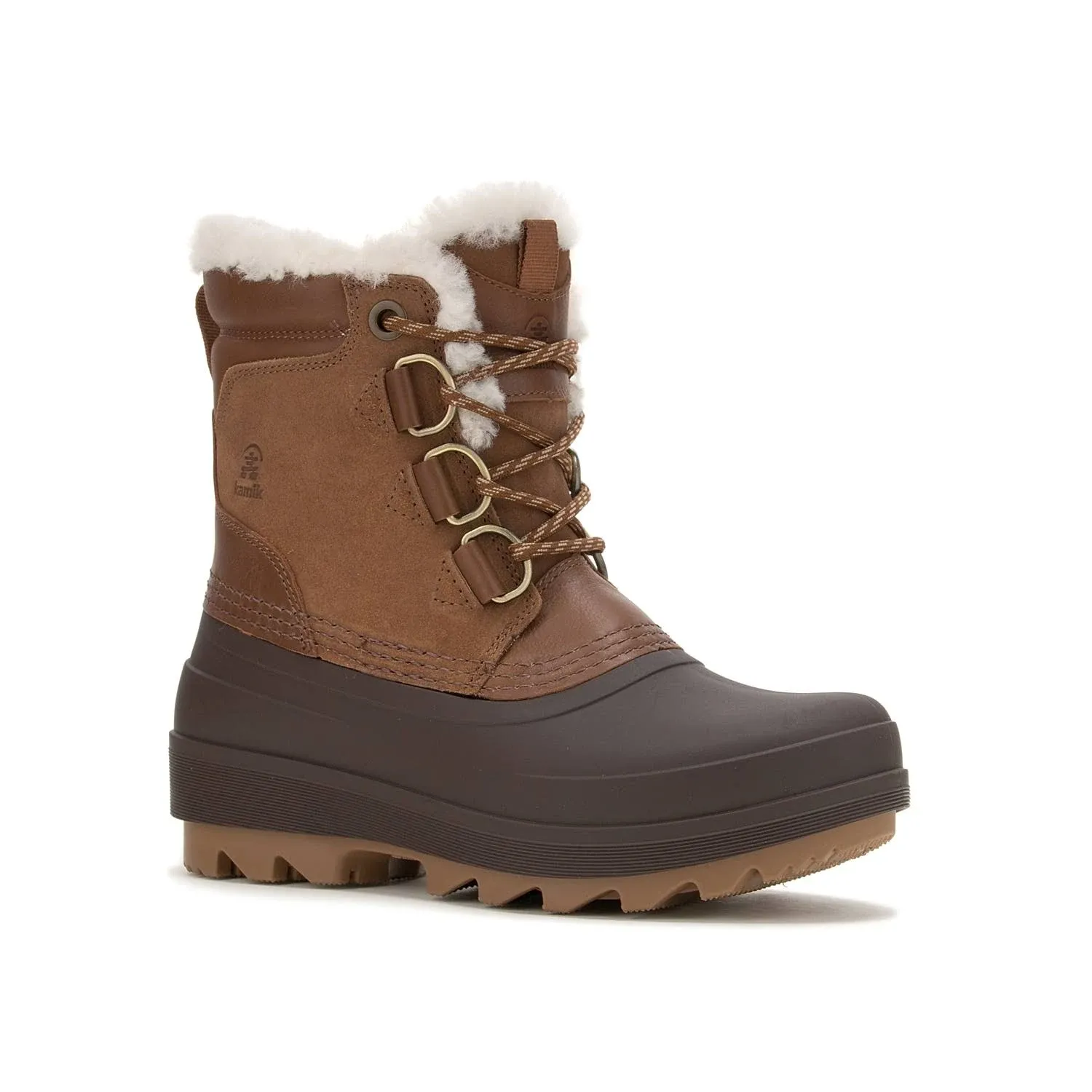 Kamik Lauren Snow Bootie | Women's | Dark Brown | Size 5 | Boots | Snow