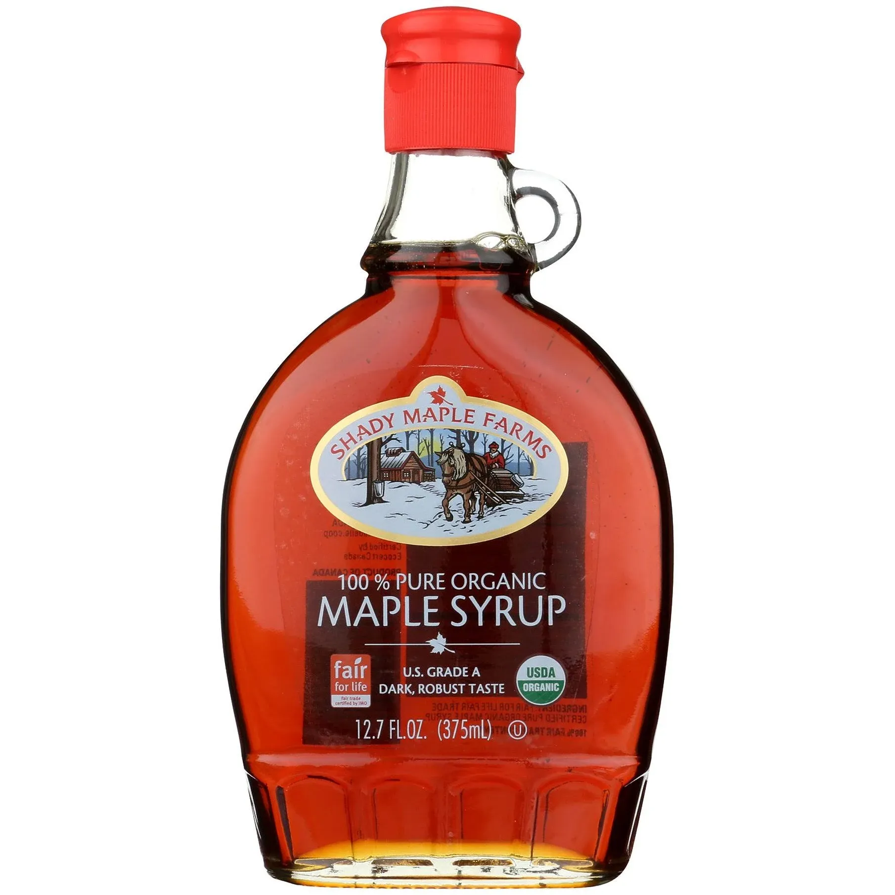 Shady Maple Farms Maple Syrup, Pure - 12.7 fl oz