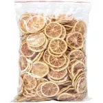 SXET Dried Lemon Slices, 500g/17.6oz Sun-Dried Lemon Slices, Dehydrated Lemon ...