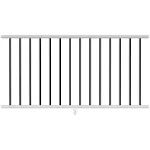 Trex Signature Aluminum Rail Kit w/ Square Balusters - 36" - 6 ft - Horizontal - Charcoal Black