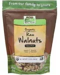 Now Foods, Certified Organic Raw Walnuts, 12 oz