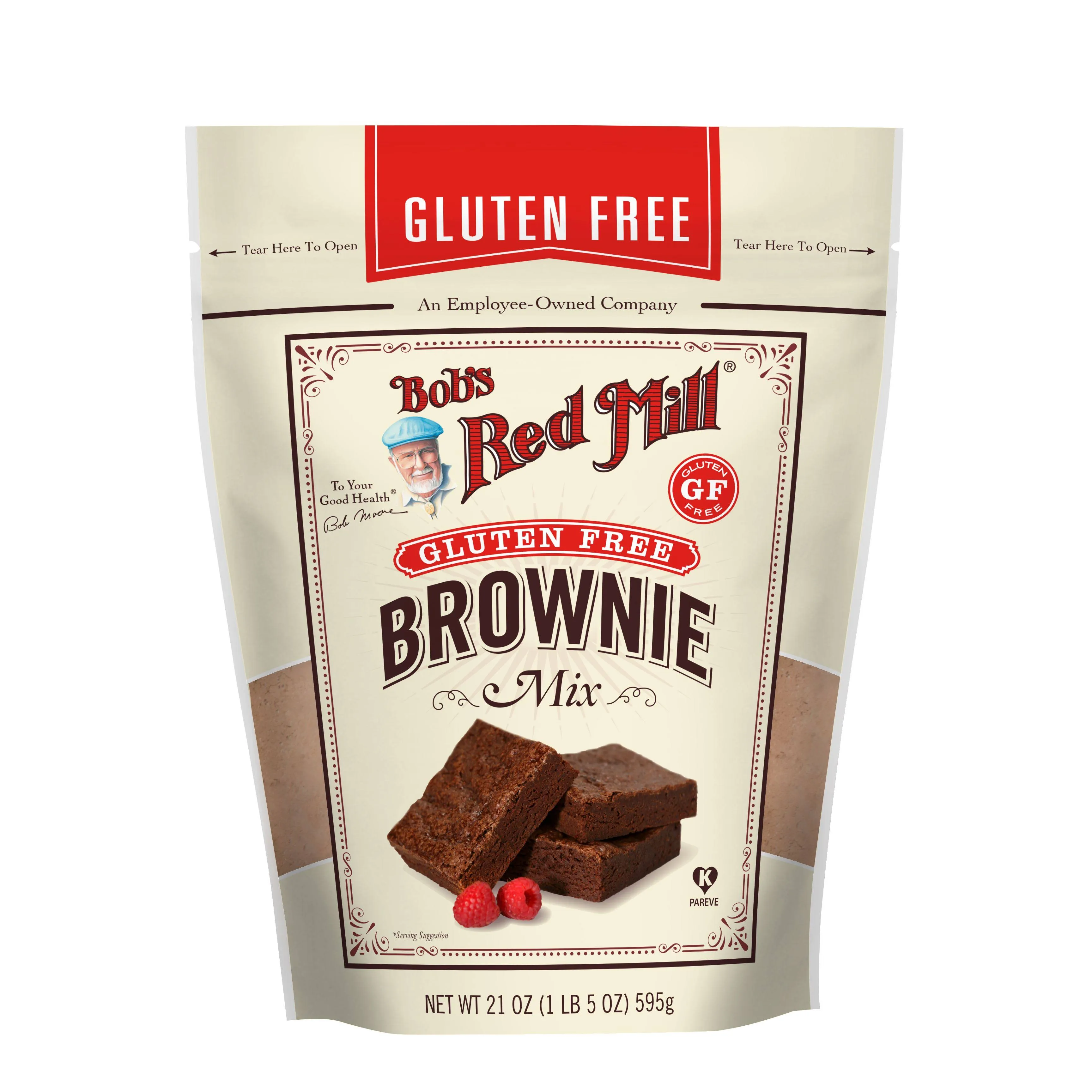 Bob's Red Mill - Brownie Mix Gluten Free - Case Of 4-21 Oz