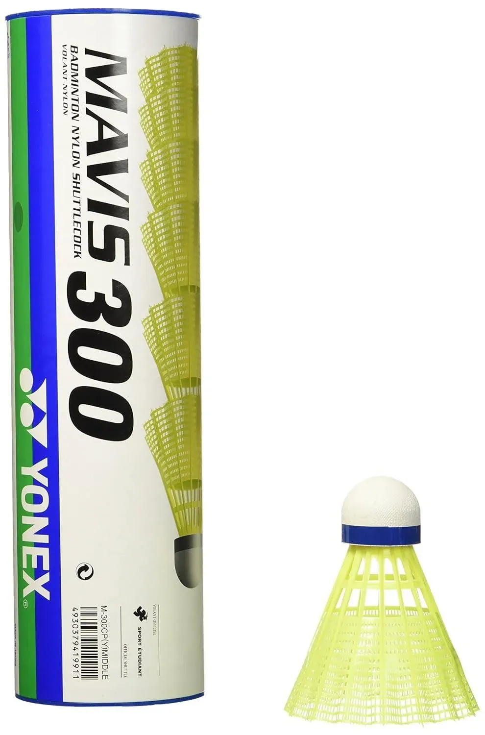 Yonex Mavis 300 Yellow Shuttlecocks