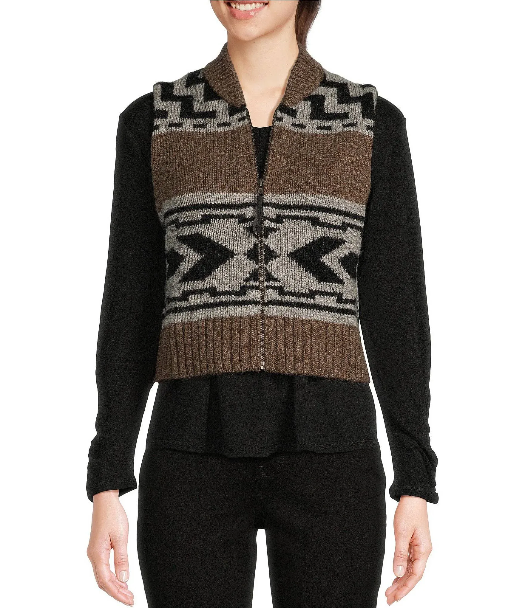 WOMEN’S SHETLAND COLLECTION ZIP VEST