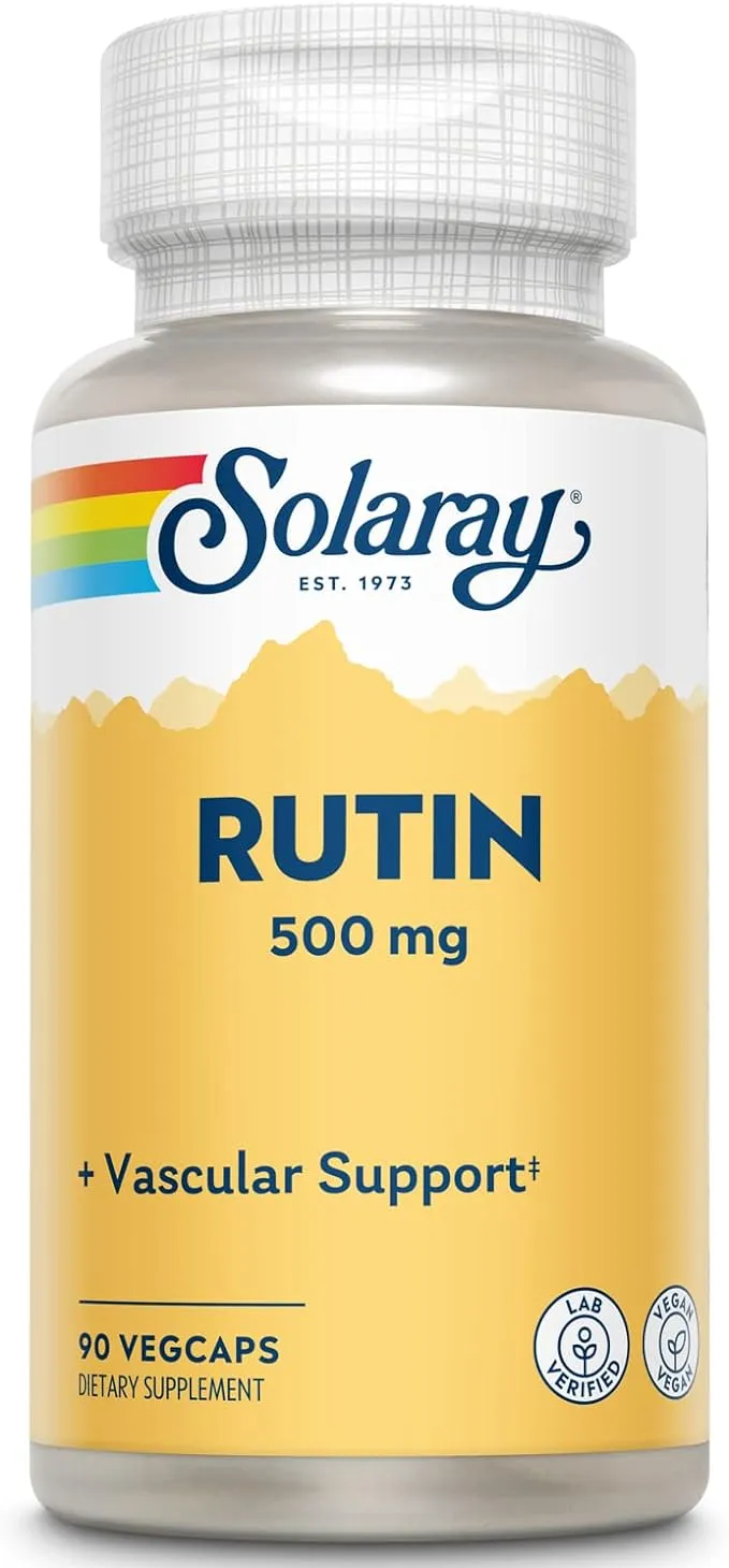 SOLARAY Rutin, Veg Cap (Btl-Plastic) 500mg | 90ct