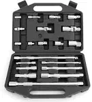 HORUSDY 20-Piece Extension Bar Set, 1/4", 3/8" and 1/2" Drive Socket Extension Set