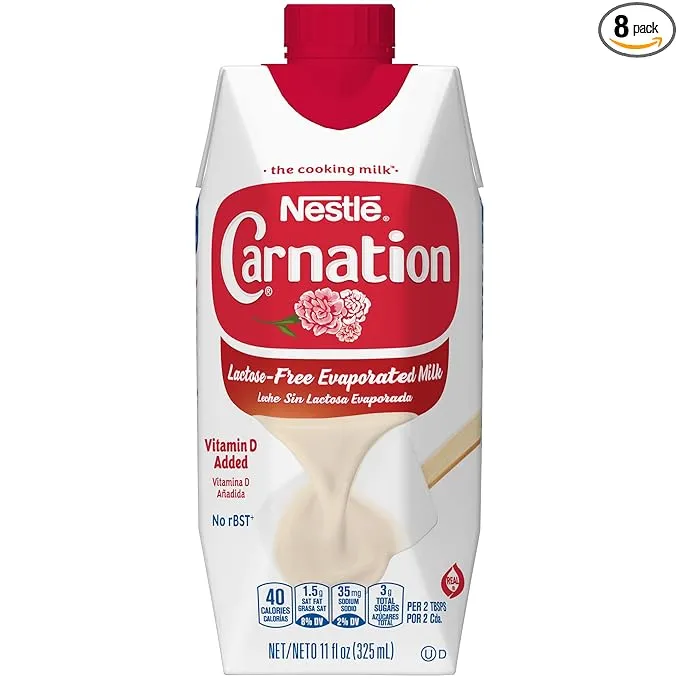 Carnation Lactose Free Milk Tetra 8x11oz