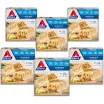 Atkins Snack Bar, Caramel Apple Pie, Naturally Flavored, Good Source of Protein and Fiber, Low Carb, Low Sugar (30 Bars)