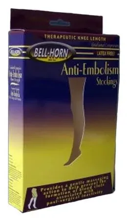 DJO Anti-embolism Stocking Bell-Horn® Knee High 2X-Large / Short Beige Closed Toe - M-787077-2993 - Pair