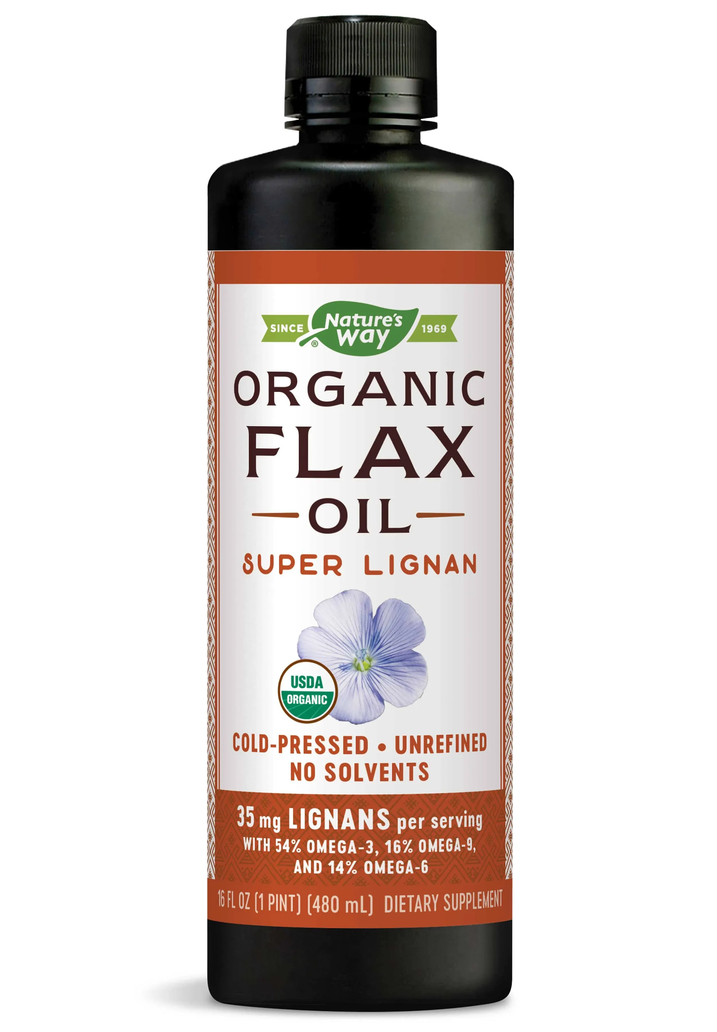 Nature's Way Organic Flax Oil Super Lignan