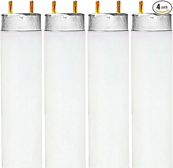 Luxrite F32T8/741 32W 48 Inch T8 Fluorescent Tube Light Bulb