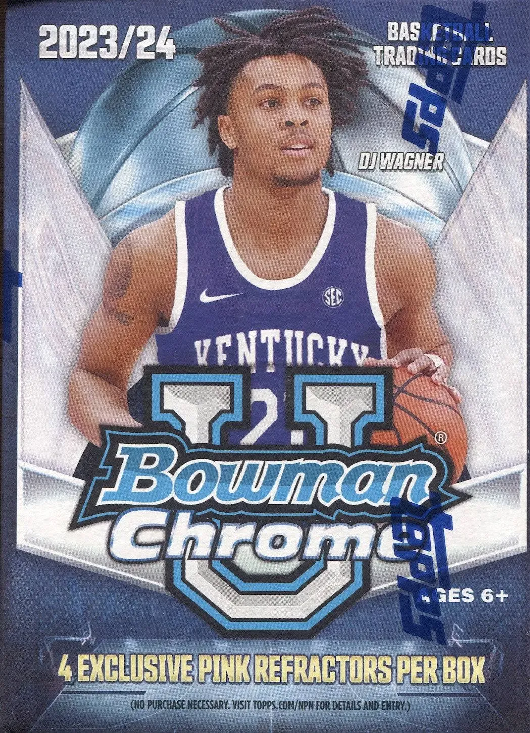 2023-24 Bowman University Chrome Basketball Blaster Box