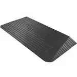 3/4" Maximum Rise - Silver Spring Rubber Solid Threshold Ramp