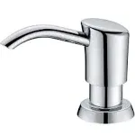 Built in Sink Soap Dispenser or Lotion Dispenser for Kitchen Sink, Chrome ABS...