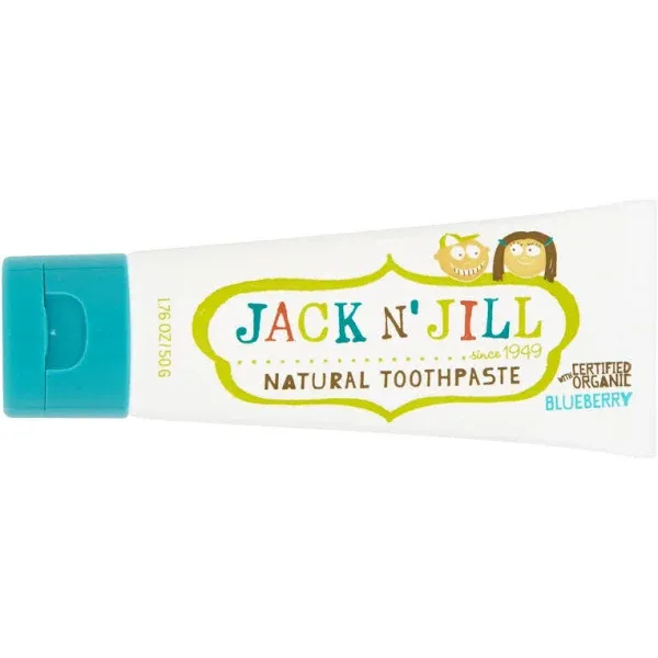 Jack n&#039; Jill Natural Oral Care for Babies &amp; Kids Blueberry Organic Calendula ...