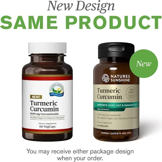 Nature's Sunshine Turmeric Curcumin