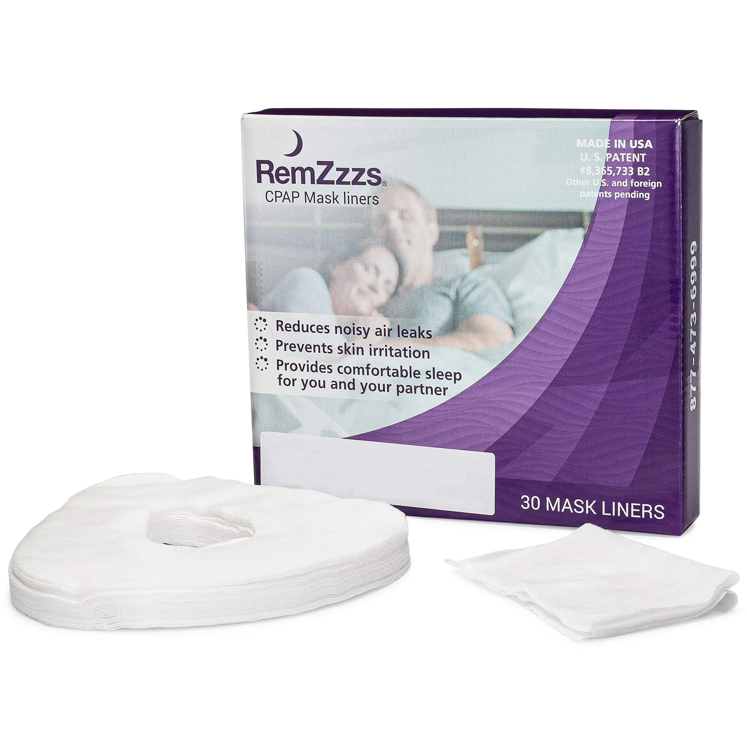 RemZzzs Full Face CPAP Mask Liners