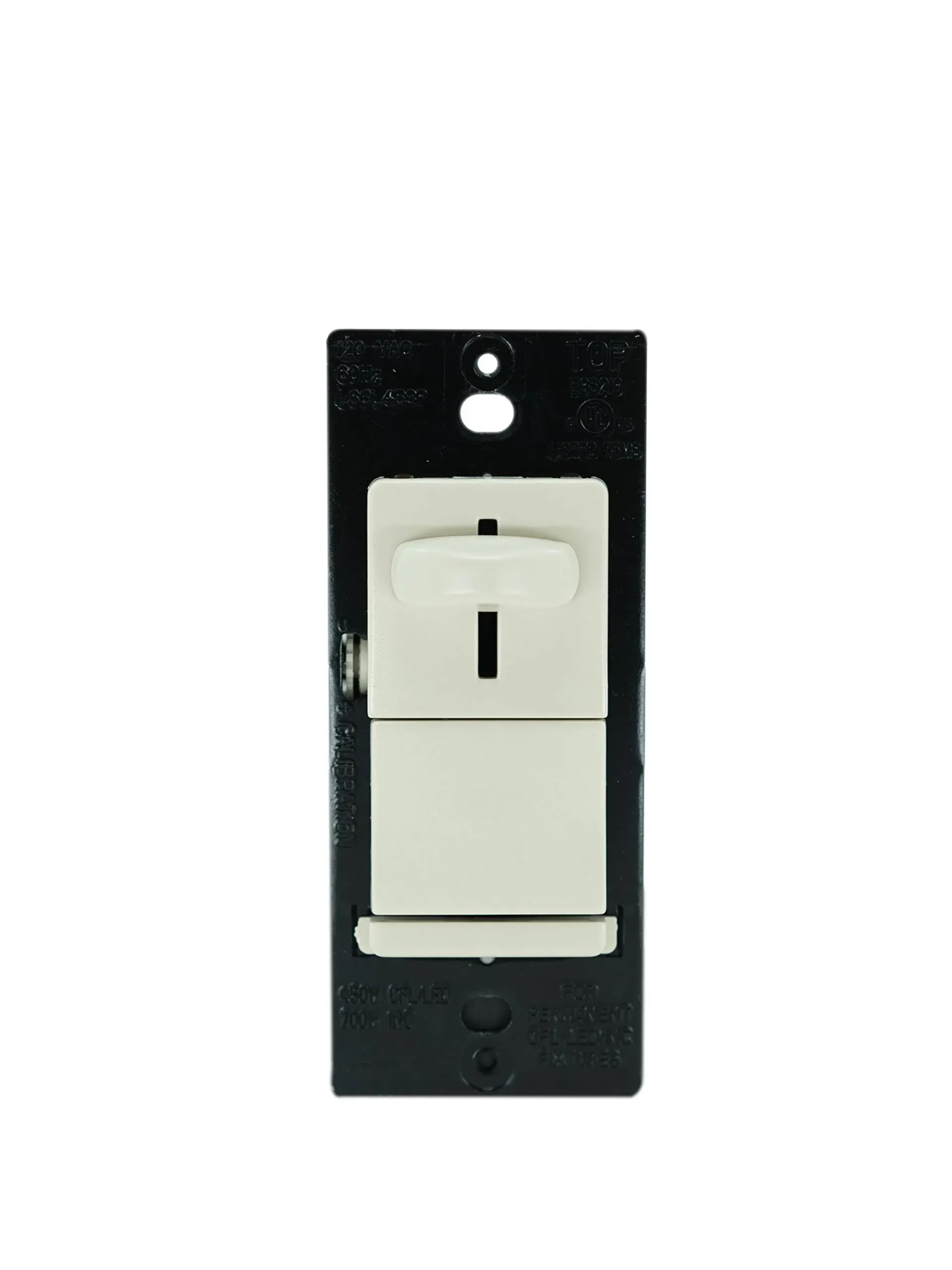 Legrand Single-Pole/3-Way Light Almond LED Decorator Light Dimmer Lscl453placcv4