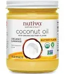 Nutiva Coconut Oil Organic Buttery Flavor