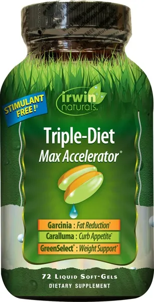 Irwin Naturals Triple-Diet Fat Reduction Dietary Supplement, 72 count